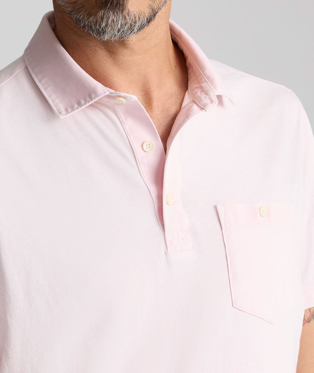 Vintage Wash Polo