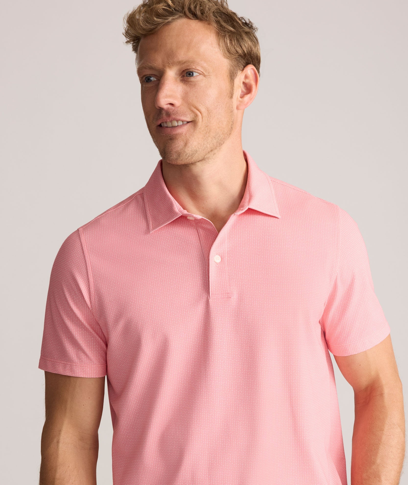 Printed CottonTek™ Polo